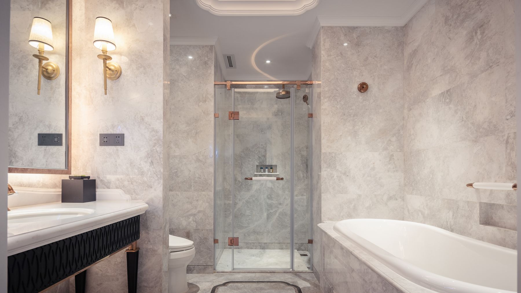 View of Mesa Bath, a fictional sample bathroom remodeling project